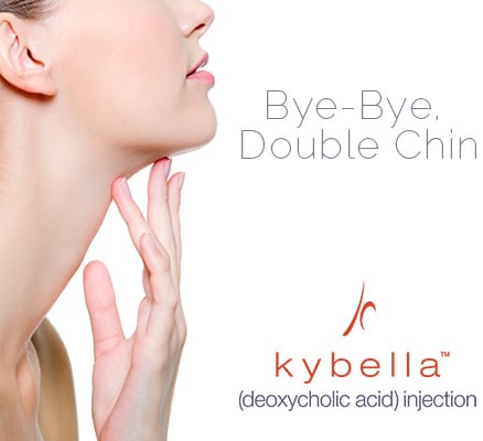 kybella double chin treatment ad